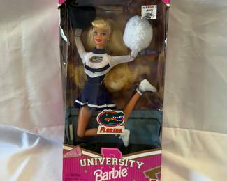 University Barbie doll