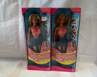 Butterfly art Barbie