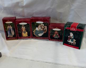 Christmas hallmark ornaments
