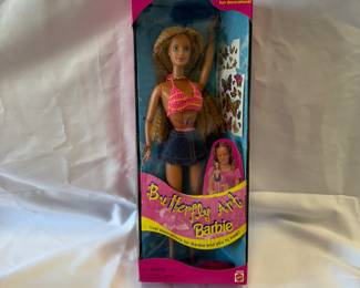 Butterfly art Barbie