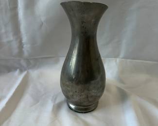 Pewter vase