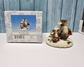 Fitz Floyd  Charming Tails  My Little Angel  Retired 