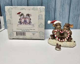 Fitz Floyd  Charming Tails  Christmas Is Sweeter With You  Special Edition  Retired