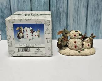 Fitz Floyd  Charming Tails  Just The Right Size  Retired 