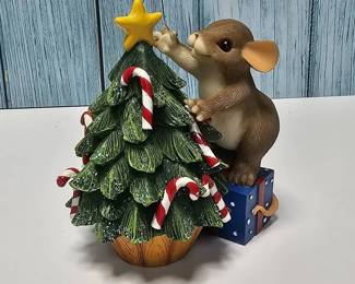 Fitz Floyd  Charming Tails  Have A Sweet Christmas  Limited Edition  Retired