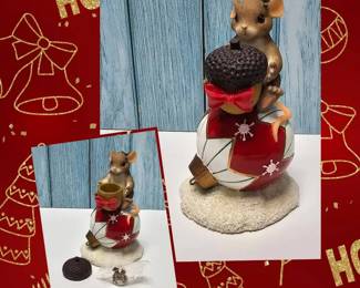 Fitz Floyd  Charming Tails  Good Things Come In Small Packages 3  Retired 