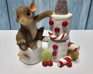 Fitz Floyd  Charming Tails  Youre My Holiday Sweetheart  Special Edition  Retired