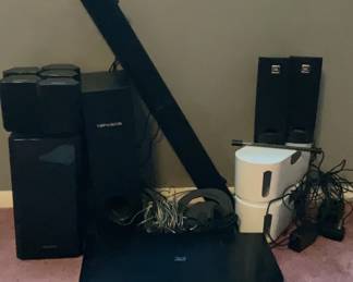 SAMSUNG Surround Sound Set BlueRay 3D DVD Player