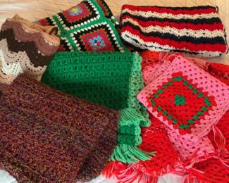 Handmade Crochet Blankets Shawls