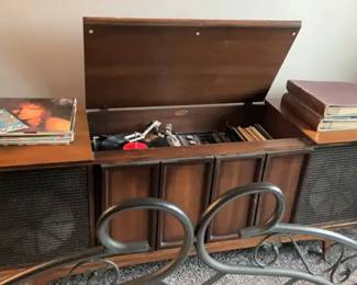 Sears Console Radio, And Record Player Combo