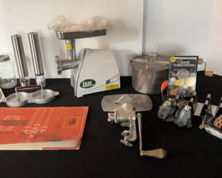 Lem Meat Grinder And More.