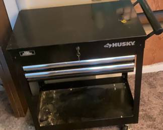 Husky Two Drawer Cart