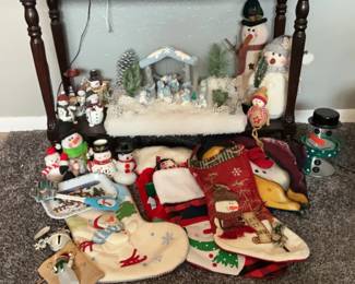 Snow Babies Nativity Scene, And More