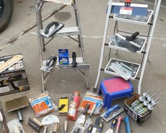 Painting Concrete Lot