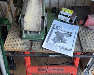 Belt And Disc Sander
