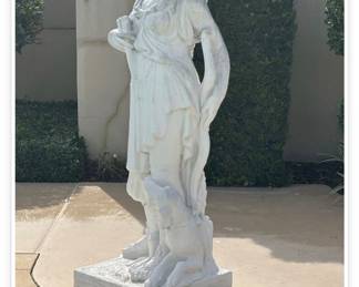 Outdoor garden statue