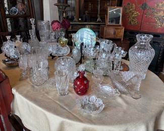 Great decorative crystal pieces