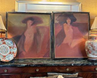 Great oil paintings by Miguel A. Guerrero Ruiz '90 Mexico City 