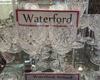Waterford patterns below retail - come in and make a deal 30% off of our below retail prices.