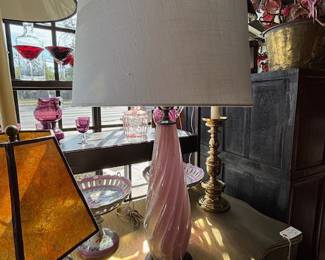 Beautiful Murano glass lamp