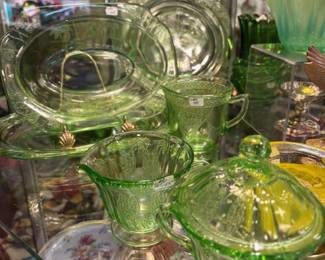 Mayfair depression glass 