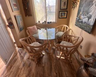 Beautiful Boho Art and Furniture. Lots of Southwest Paintings, Furniture and Figurines. European Antiques, Unique Christmas Decor/Ornaments, Kitchenware, Salt & Pepper Shakers, Lamps, Patio Furniture, Potted Plants, Linens, Decorative Throw Pillows, CDs, Dining Room Set, New Age Decor, Rugs. Polar Bear Figurines, Books, Glassware, Mirrors, Sofas, Shelving Units, TVs, Tiger/Big Cat Decor, Wolf Decor, Angel Decor, Signed Artwork, etc. Flexible pricing, willing to make deals.