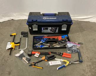 Lot 9698 Kobalt 26 Toolbox with Hand Tools