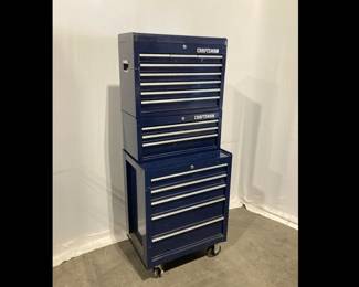 Lot 9542 Craftsman 3 Tier Tool Storage Chest