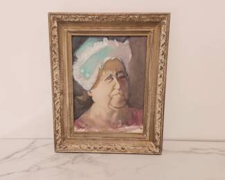 Lot 9755 Margaret Bardwell White Signed Original Art Portrait Painting