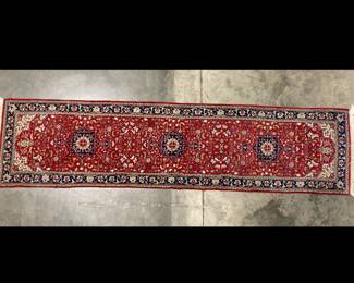 Lot 9340 Persian Wool Runner Rug
