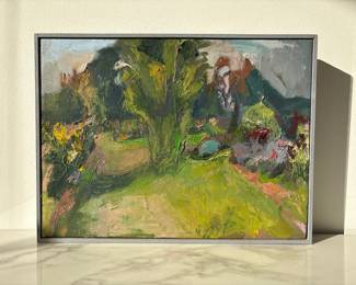 Lot 9550 Maya Weber Landscape Art Oil on Canvas
