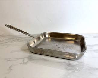 Lot 9652 AllClad Stainless Steel Square Pan