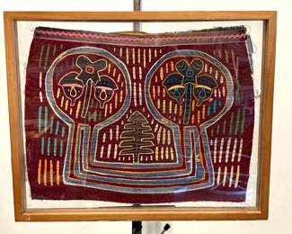 Lot 9298 Vintage Mola Textile Art
