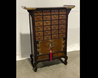 Lot 9526 Korean Apothecary Cabinet