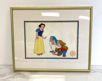 Lot 9650 Walt Disney Limited Edition Snow White Serigraph Art