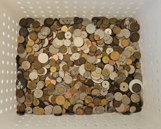 Lot 9489 Vintage Foreign Coins