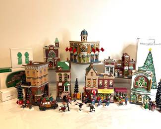 Lot 9721 Department 56 Christmas in the City Village Accessories