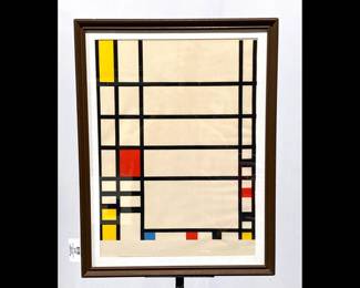 Lot 9275 Piet Mondrian Trafalgar Square Poster Wall Art