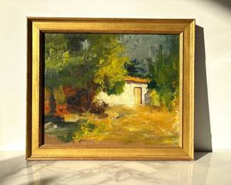 Lot 9485 Original Art Abstract Landscape Oil on Canvas