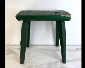 Lot 9560 Rustic Handmade Wooden Foot Stool