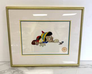 Lot 9649 Walt Disney Limited Edition Pinocchio Serigraph Art