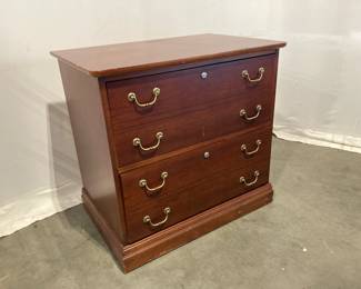 Lot 9535 Hooker Furniture Lateral File Cabinet