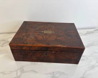 Lot 9562 Antique Mahogany Lap Desk