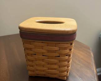 Longaberger Tissue Box Cover