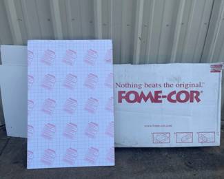 FomeCor Self Adhesive Sheets