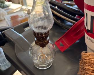 Small vintage oil lantern