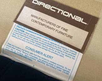 Incredible sectional sofa by Directional.