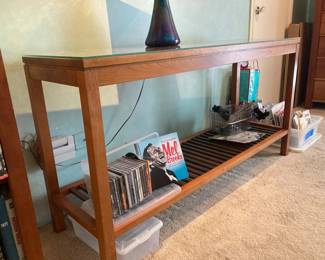 Stickley console table.
