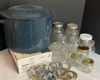 Canner, Jars, Rings