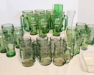 Vintage CocaCola Glasses
